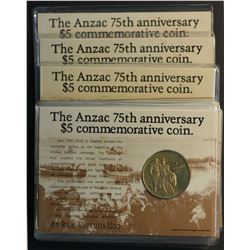 Australia $5 Uncirculated Lot