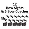 Image 1 : 12 x ECO 5 Pin Bow Sights