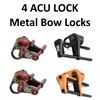 Image 1 : 4 x ACU LOCK Metal Bow Locks