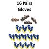 Image 1 : 16 x Pair Gloves