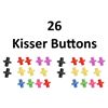 Image 1 : 26 x Kisser Buttons