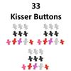 Image 1 : 33 x Kisser Buttons