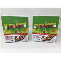 Nature's Heart- Almond, Dark Chocolate, Cherry & Coffee Bars (2 x 12 x 35g)