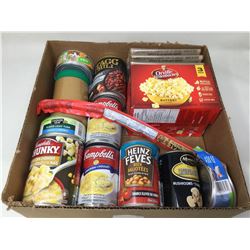 Case of Assorted Groceries