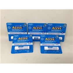 Lot of Aleve Pain Reliever (5 x 10)