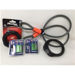 Lot of Bike Locks