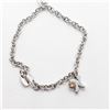 Image 2 : Silver Baby Diamond Bracelet, Suggested Retail Value $55
