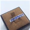 Image 2 : Silver Tanzanite(1.2ct) Ring (~Size 6.75)(Ring is resizable for $40), Suggested Retail Value $120 (E