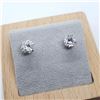 Image 1 : 10K Yellow Gold Cz 6.5Mm Earrings, Suggested Retail Value $120 (Estimated Selling Price from $36 to 