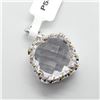 Image 1 : Brass Pink Amethyst (9.5ct) Pendant, Suggested Retail Value $50