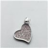 Image 1 : Silver Cubic Zirconia Pendant, Suggested Retail Value $40