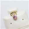 Image 1 : 14K Yellow Gold Cubic Zirconia Pendant, Suggested Retail Value $80
