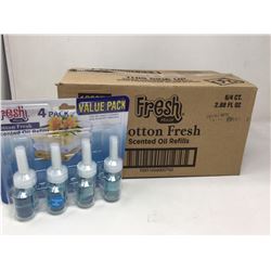 Fresh House Cotton Fresh Scented oil Refills (6 x 4)