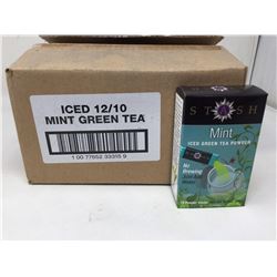 Case of Stash Mint Iced Green Tea Powder (12 x 10)