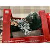 Image 1 : 16in Flocked Centerpiece