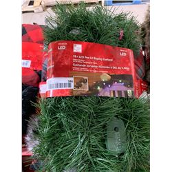11in LED Pre-lit Roping Garland