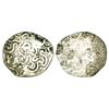Image 1 : Ancient India: Archaic silver punch-marked coin, middle Gangetic Valley series, Vimshatika, 4.15g