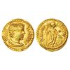 Image 1 : Ancient India: Western/Southern India, votive imitation of a Roman gold coin, 1.71g