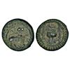 Image 1 : Ancient India: Vishnukundin,  uninscribed coin, (500-600 AD), 6.83g