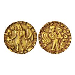 Ancient India: Samatata region, anonymous gold dinar, (550-650 AD), 5.61g