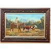 Image 1 : A One-Of-A-Kind Original Oil Painting by The Well-Known Cowboy Artist, Tim Cox
