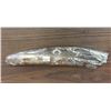 Image 8 : Beautiful Scrimshaw Scene on Fossilized Ivory Depicting Horses