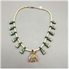 Image 1 : Depression Era Santo Domingo Tab Necklace from the Jewel Box Collection
