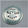 Image 1 : A Beautiful Vintage, Zuni Inlay Thunderbird Themed Pendant From Jewel Box Col.
