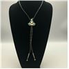 Image 2 : Circa 1950s Zuni Inlay Bolo Tie With the Thunderbird Design -From Jewel Box Col.