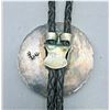 Image 8 : EXQUISITE Vintage Zuni Inlay Bolo Tie by Elliot Qualo