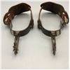 Image 8 : A Rare Pair of Spurs Marked Both K& C and Kelly Bros.