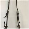 Image 8 : A Collectable Antique Shield Bit On An Old Leather Headstall