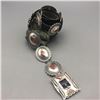 Image 1 : Exquisite Coral Inlay and Sterling Silver Concho Belt by Roger Skeets Jr.