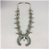 Image 1 : Unique Cluster Style Squash Blossom Necklace