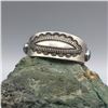Image 8 : Handmade Lone Mountain Turquoise Bracelet by Michael Little Elk