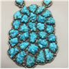 Image 3 : STATEMENT! A Stunning Carved Turquoise Necklace by Robert and Bernice Leekya