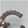 Image 8 : 1930s Snake Eye Turquoise Squash Blossom Necklace