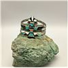 Image 8 : Vintage Zuni Inlay Knifewing Bracelet