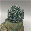 Image 8 : Fine Vintage Zuni Needlepoint Cluster Bracelet