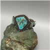 Image 8 : Exquisite Older Turquoise and Sterling Silver Bracelet