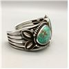 Image 2 : Natural Carico Lake, Spider Web Turquoise Bracelet by - Perry Shorty!!!