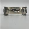 Image 3 : Coin Silver Bracelet by Award Winning Artist Perry Shorty