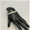 Image 2 : Classy! A Modern Perry Shorty Bracelet, Handmade From Coin Silver!
