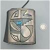 Image 2 : Magnificent Vintage Hopi Overlay Bow Guard