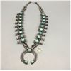 Image 2 : OUTSTANDING 1950s Box Bow Squash Blossom Necklace