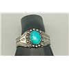Image 8 : Fabulous Vintage Ingot Bracelet with Awesome Stamp Work and Natural Turquoise