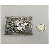 Image 2 : Vibrant Vintage Zuni Inlay Belt Buckle