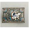 Image 3 : Vibrant Vintage Zuni Inlay Belt Buckle