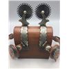 Image 1 : Double Mounted Hand Engraved L & M Spurs