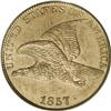 Image 1 : 1857 1C MS64 PCGS. Snow-21. This is the discovery coin